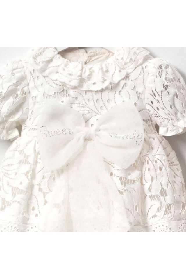 Dantelli Kız Bebek Takım
