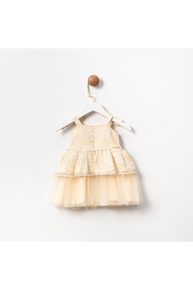 Indy Bej Kız Çocuk Elbise