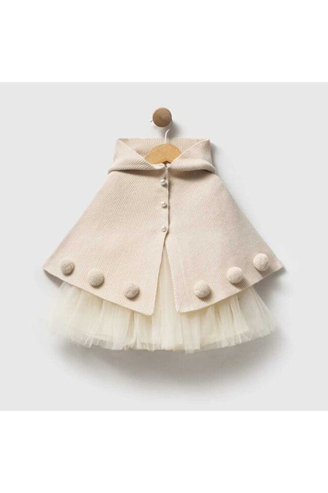Snow Belle Pançolu Kız Bebek Özel Gün Elbisesi(2'li Takım)