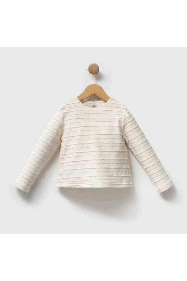 Ivory Elegance Kız Çocuk 3'lü Tüvit Takım (Bluz, Ceket ve Etek) 3 Yaş