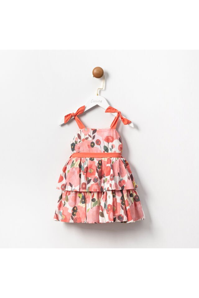 Pretty Nar Çiçeği Kız Çocuk Elbise