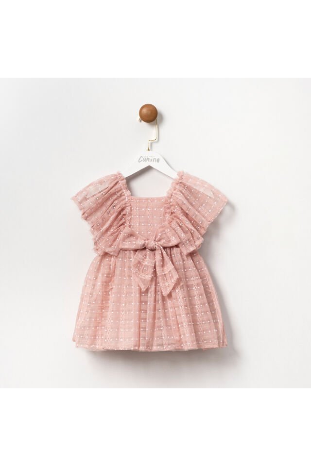 Holly Kız Çocuk Pullu Elbise