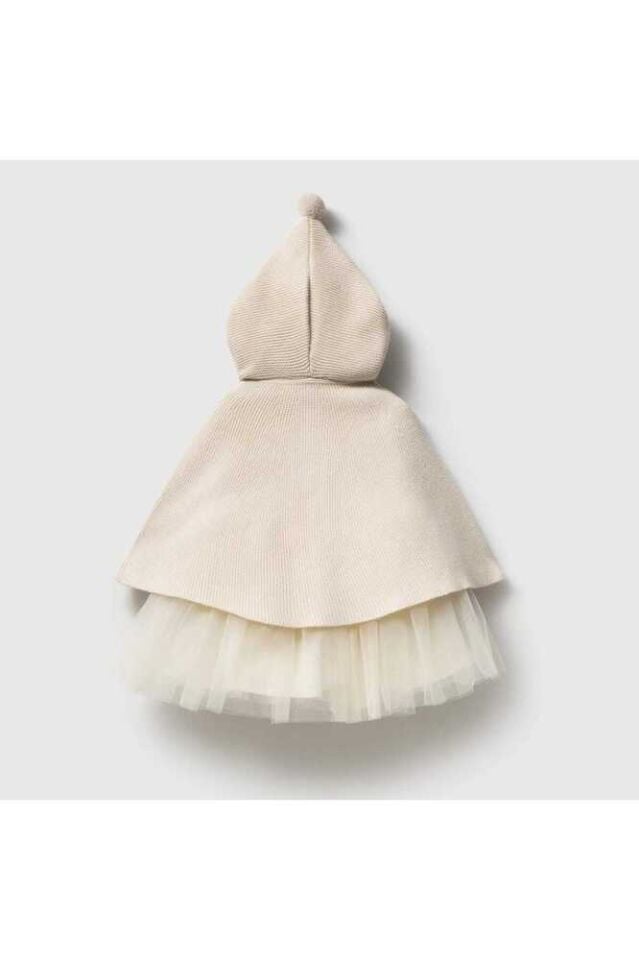 Snow Belle Pançolu Kız Bebek Özel Gün Elbisesi(2'li Takım) 6-9 Ay