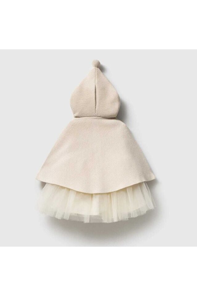 Snow Belle Pançolu Kız Bebek Özel Gün Elbisesi(2'li Takım) 9 - 12 Ay