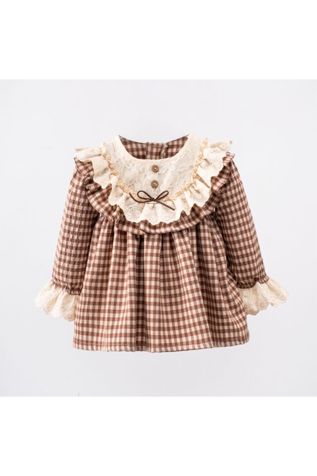 Honeybee Potikareli Kız Bebek Elbise