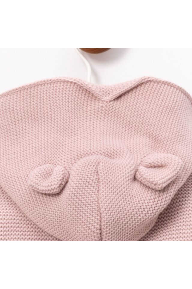 Kapişonlu Bebek Hırkası