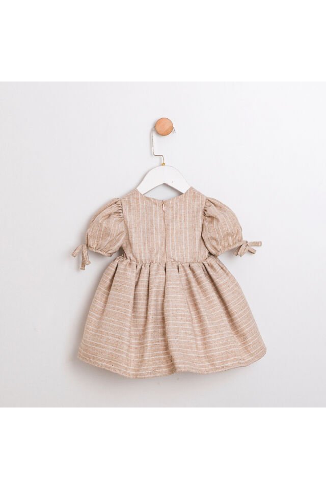 Sementa Kız Bebek Nakışlı Elbise