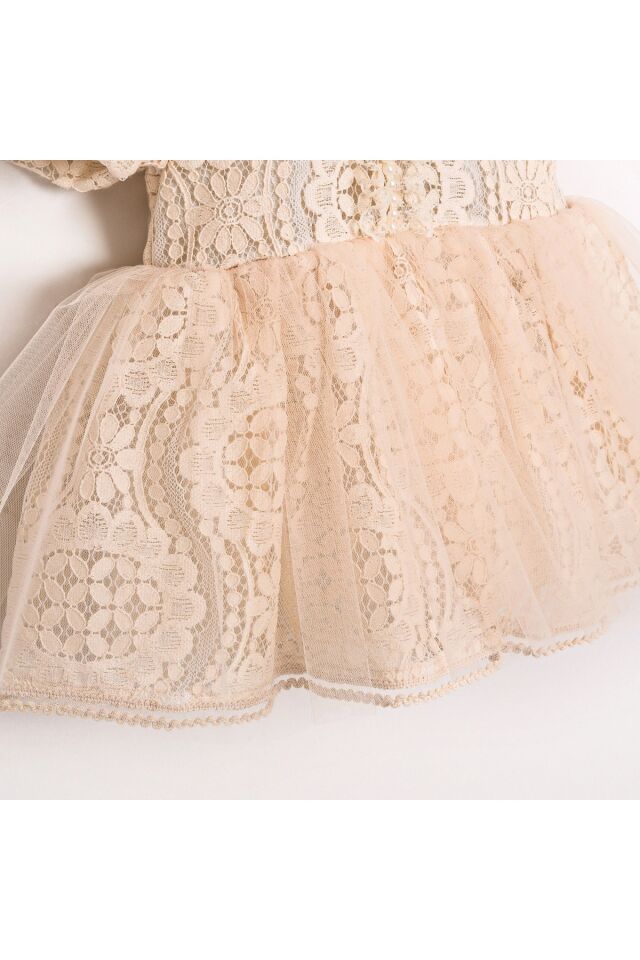 Dora Vintage Kız Bebek Elbise