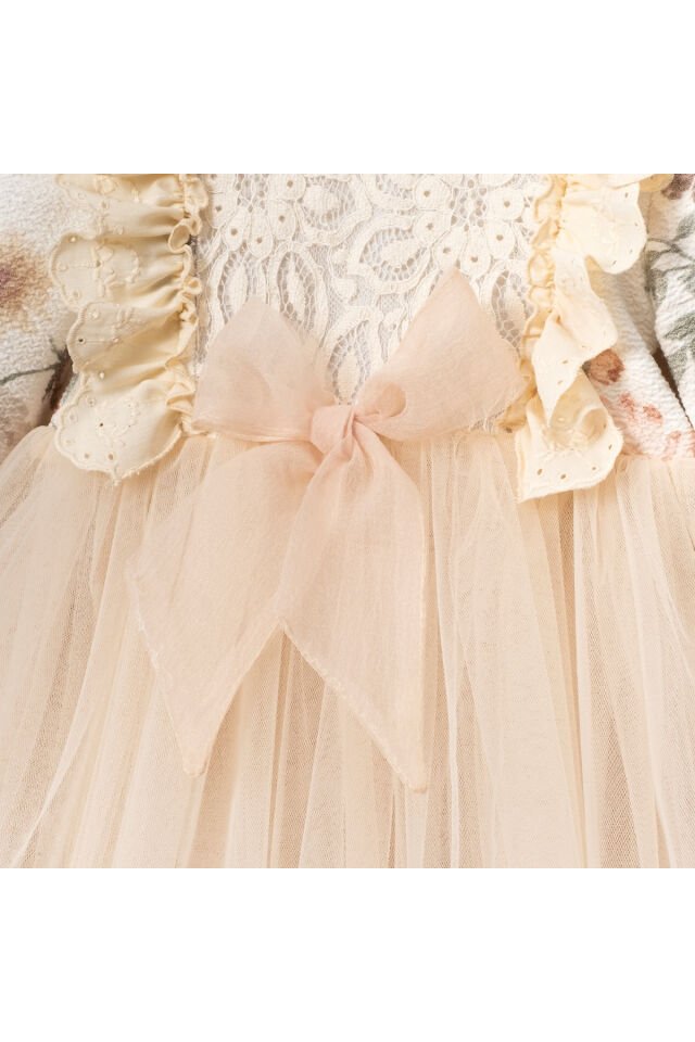 Cindy Tütülü Kız Çocuk Elbise