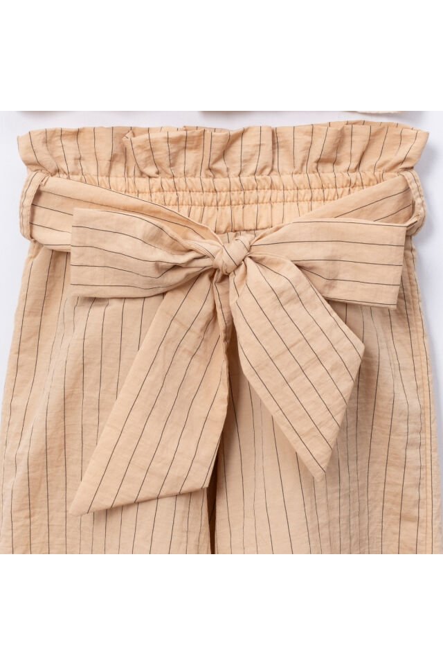 Melly Crop Bluz Ve Pantolonlu İkili Kız Takım