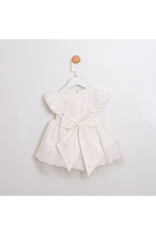 White Princess Saç Aksesuarlı İkili Kız Bebek Takım