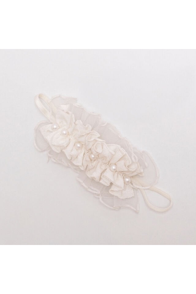 White Princess Saç Aksesuarlı İkili Kız Bebek Takım