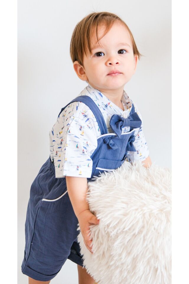 Benjamin Papyonlu Erkek Bebek Salopet