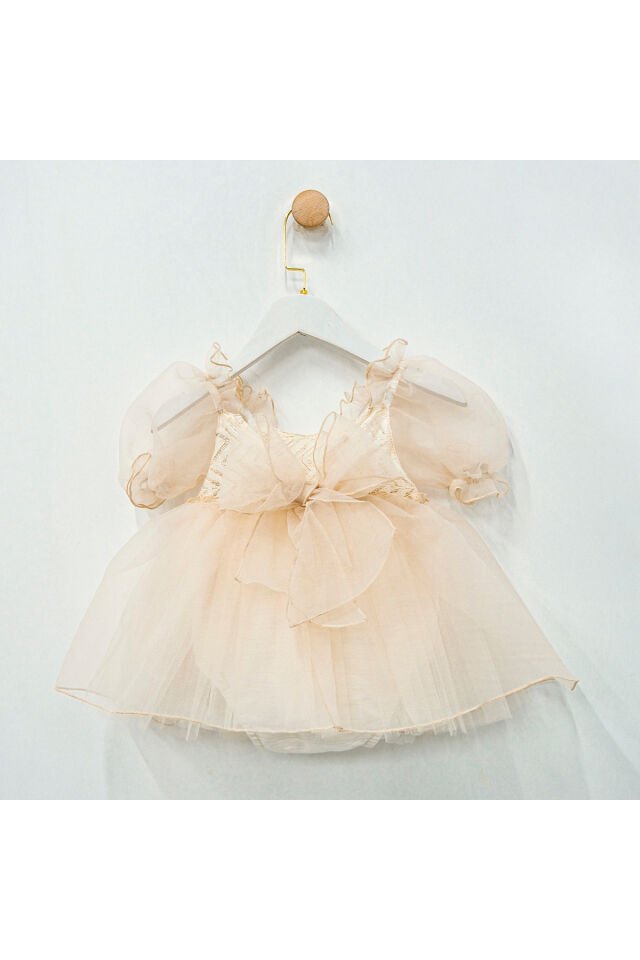 Clara Romantik Kız Bebek Romper