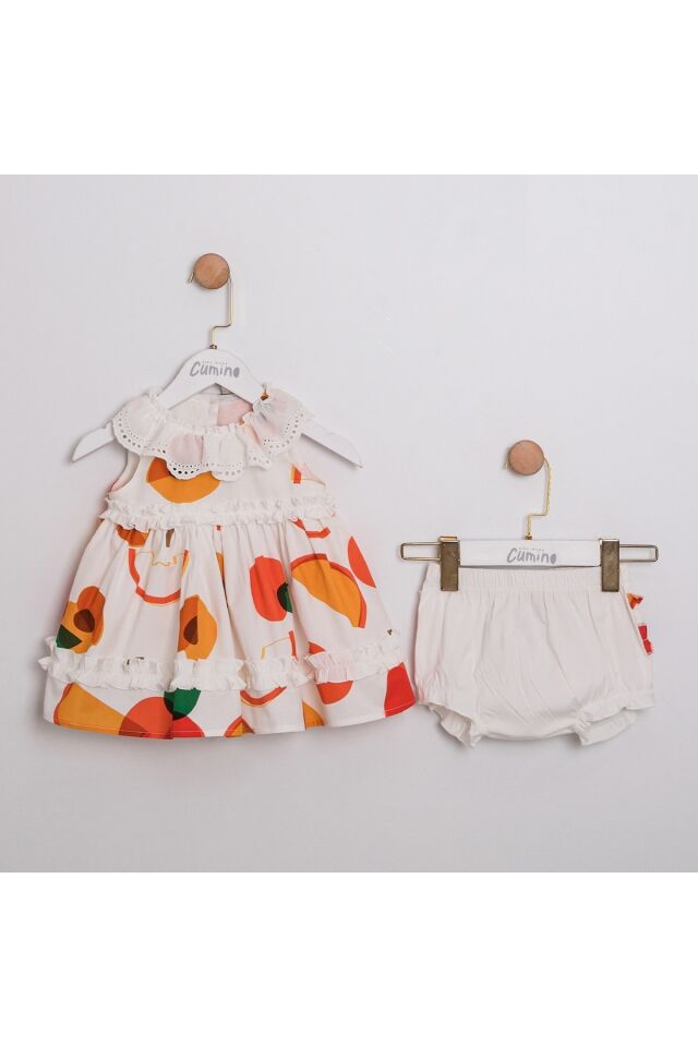 Sweet Fruit Fistolu Kız Bebek İkili Takım
