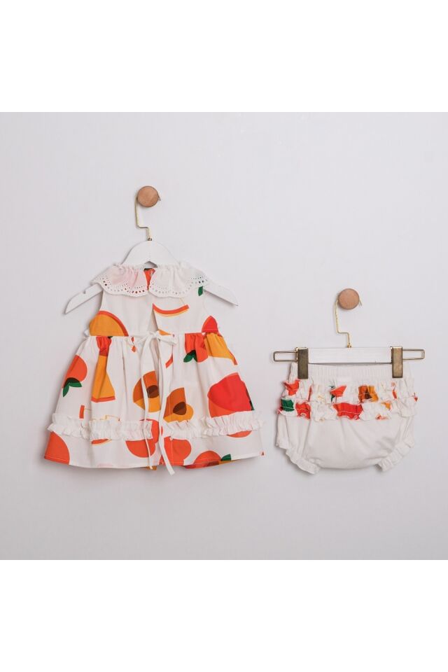 Sweet Fruit Fistolu Kız Bebek İkili Takım