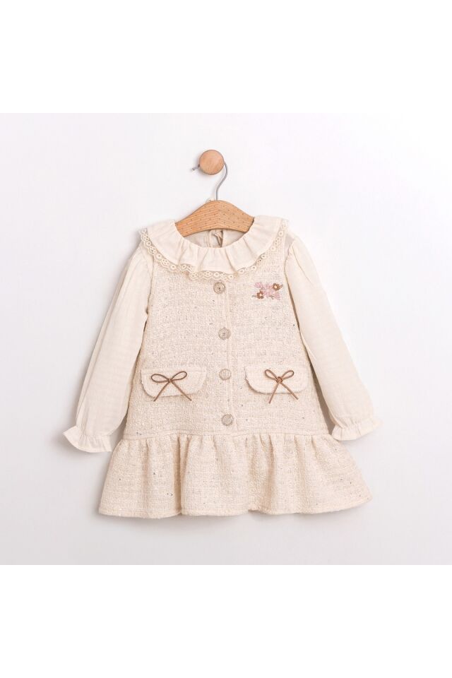 Mina Jİle içine Gömlekli İkili Kız Çocuk Takım