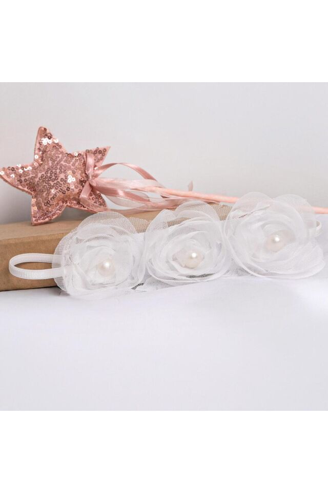 Rose Bebek Saç Bandı-Aksesuarı