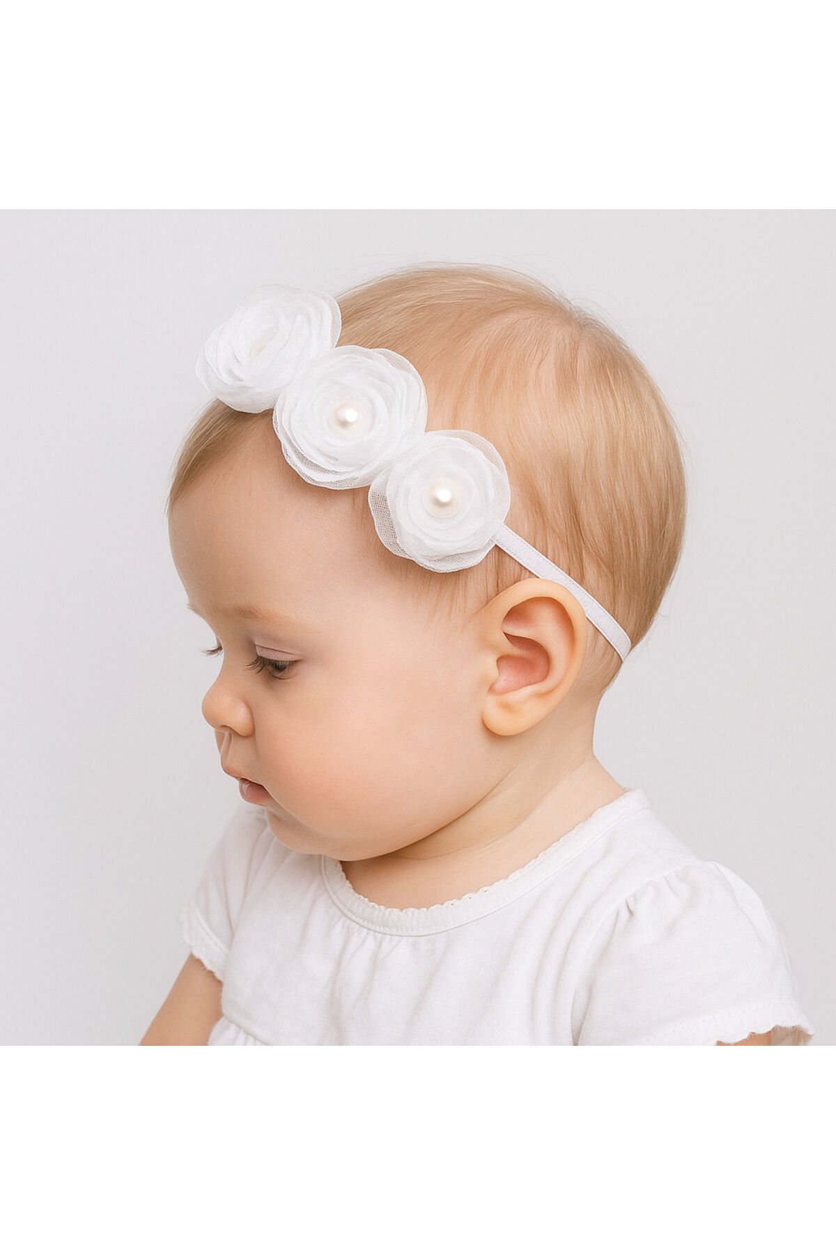 Rose Bebek Saç Bandı-Aksesuarı
