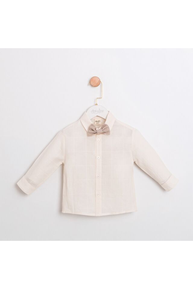 Jimy Erkek Bebek Salopetli Papyonlu Takım